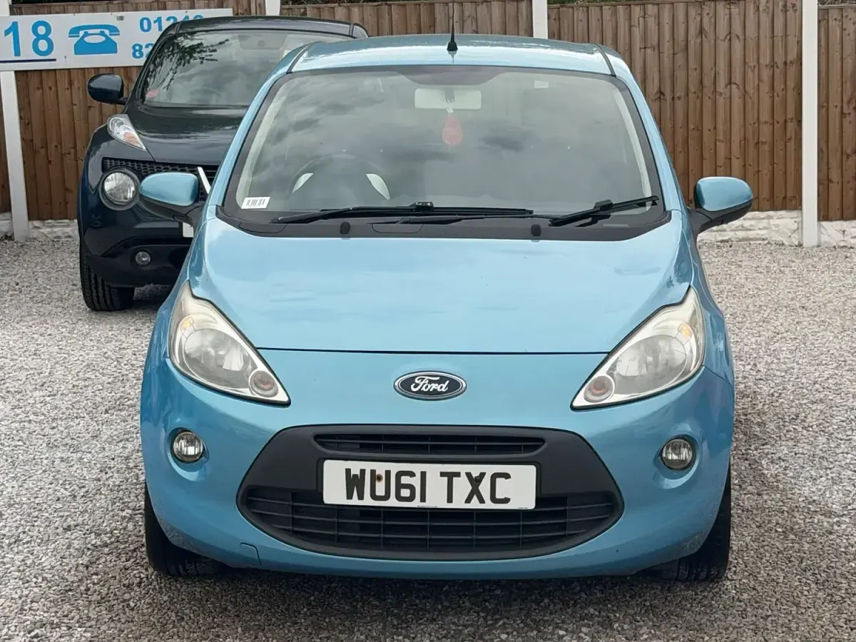 Used Ford Ka Zetec 69 HP (50 kW) 2011 Blue Hatchback