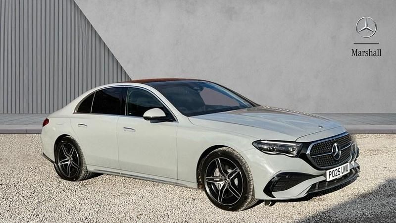 Grey Used 2025 Mercedes E220 AMG Line Premium Sedan | £53,980 - Image 1/4