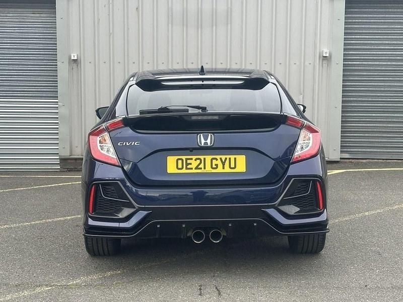 Used Honda Civic Sport 182 HP (133 kW) 2021 Blue Hatchback