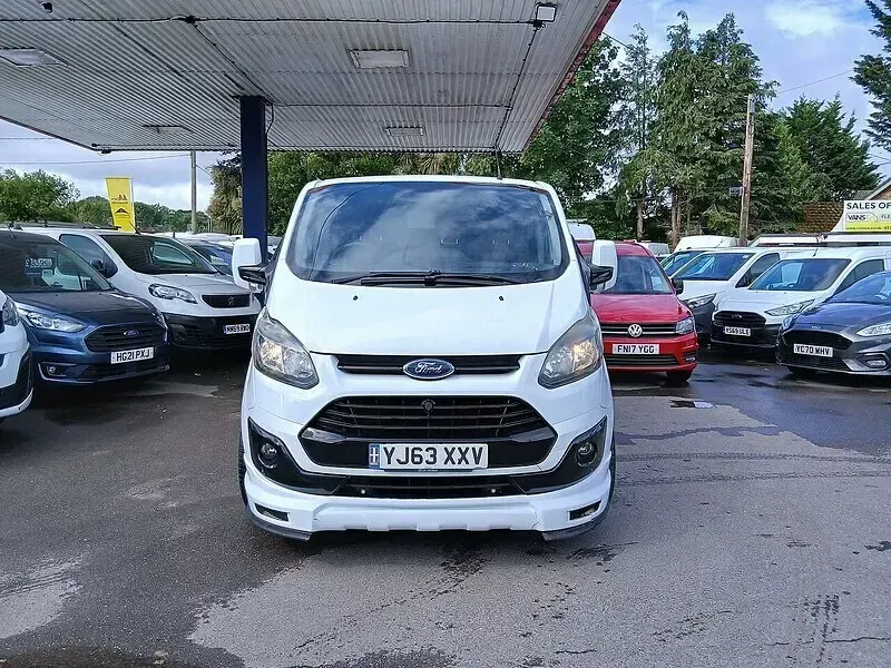 Used Ford Transit Custom 98 HP (72 kW) 2013 White Van