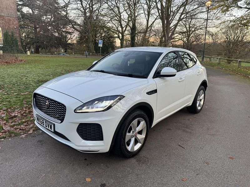 White Used 2018 Jaguar E-Pace R-Dynamic SUV | £16,450 (Good price) - Image 1/4