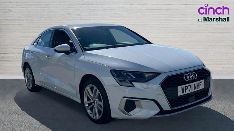 Used Audi A3 Sport 110 HP (80 kW) 2022 White Sedan