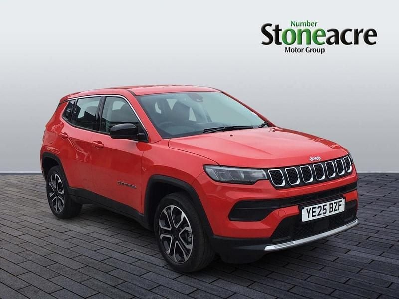 Red New 2025 Jeep Compass Altitude SUV | £25,995 - Image 1/4