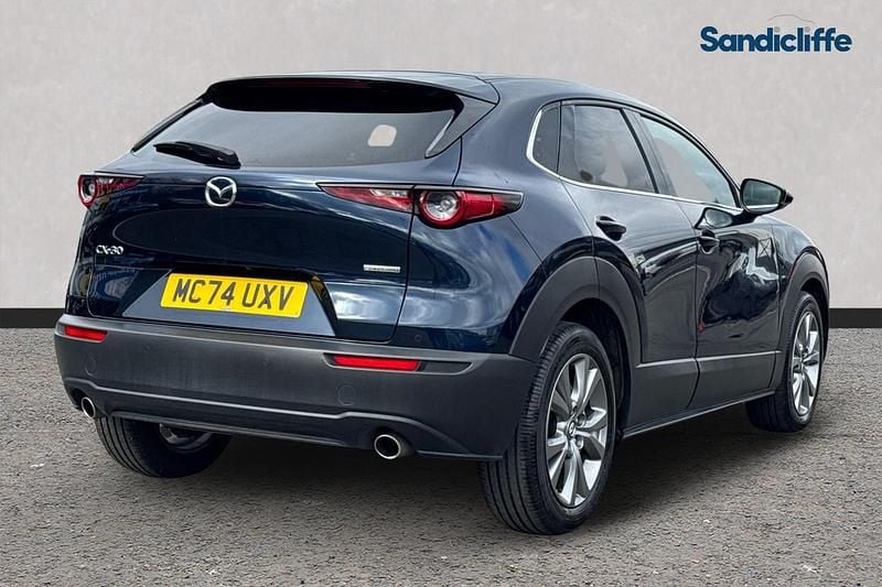 Usado Mazda CX-30 Exclusive-Line 140 CV (102 kW) 2025 Azul SUV