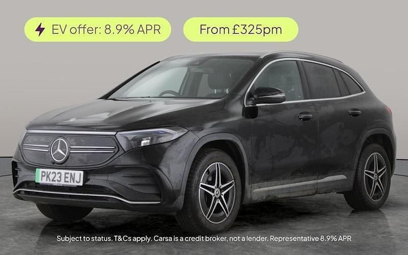 Black Used 2023 Mercedes EQA350 AMG line SUV | £21,504 (Fair price) - Image 1/2