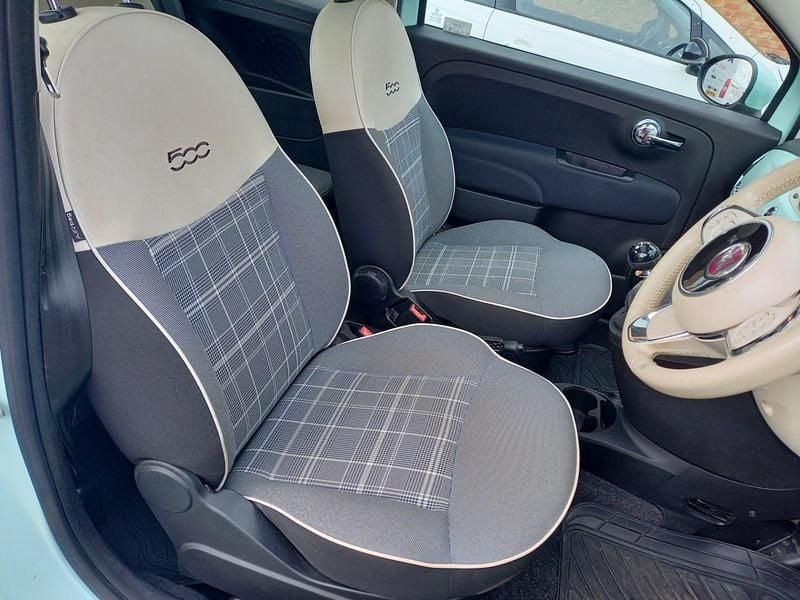 Used Fiat 500 Lounge 69 HP (50 kW) 2018 Green Hatchback