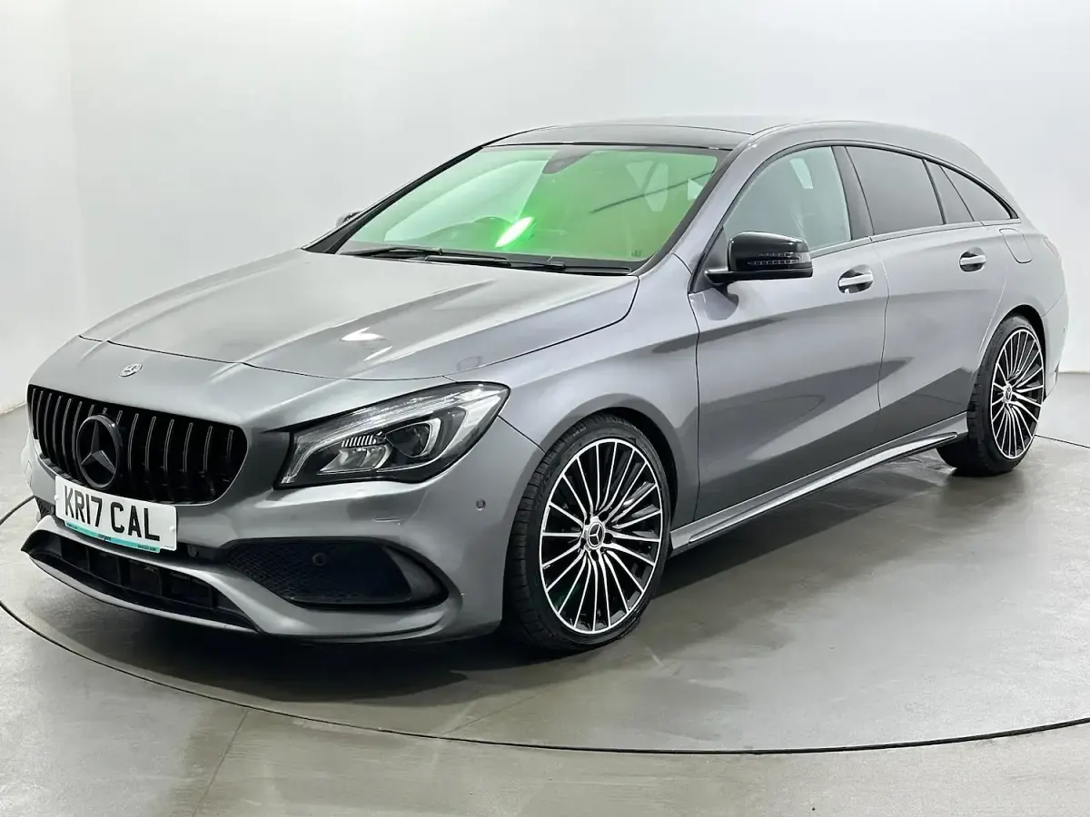 Used Mercedes CLA220 Shooting Brake AMG line 2019 Grey Estate