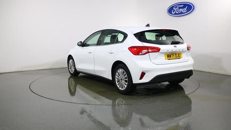 Used Ford Focus Titanium 2022 White Hatchback