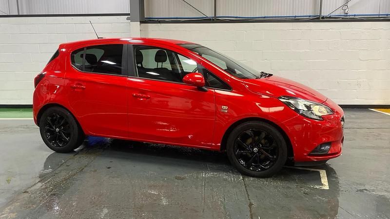 Used Vauxhall Corsa 75 HP (55 kW) 2019 Red Hatchback