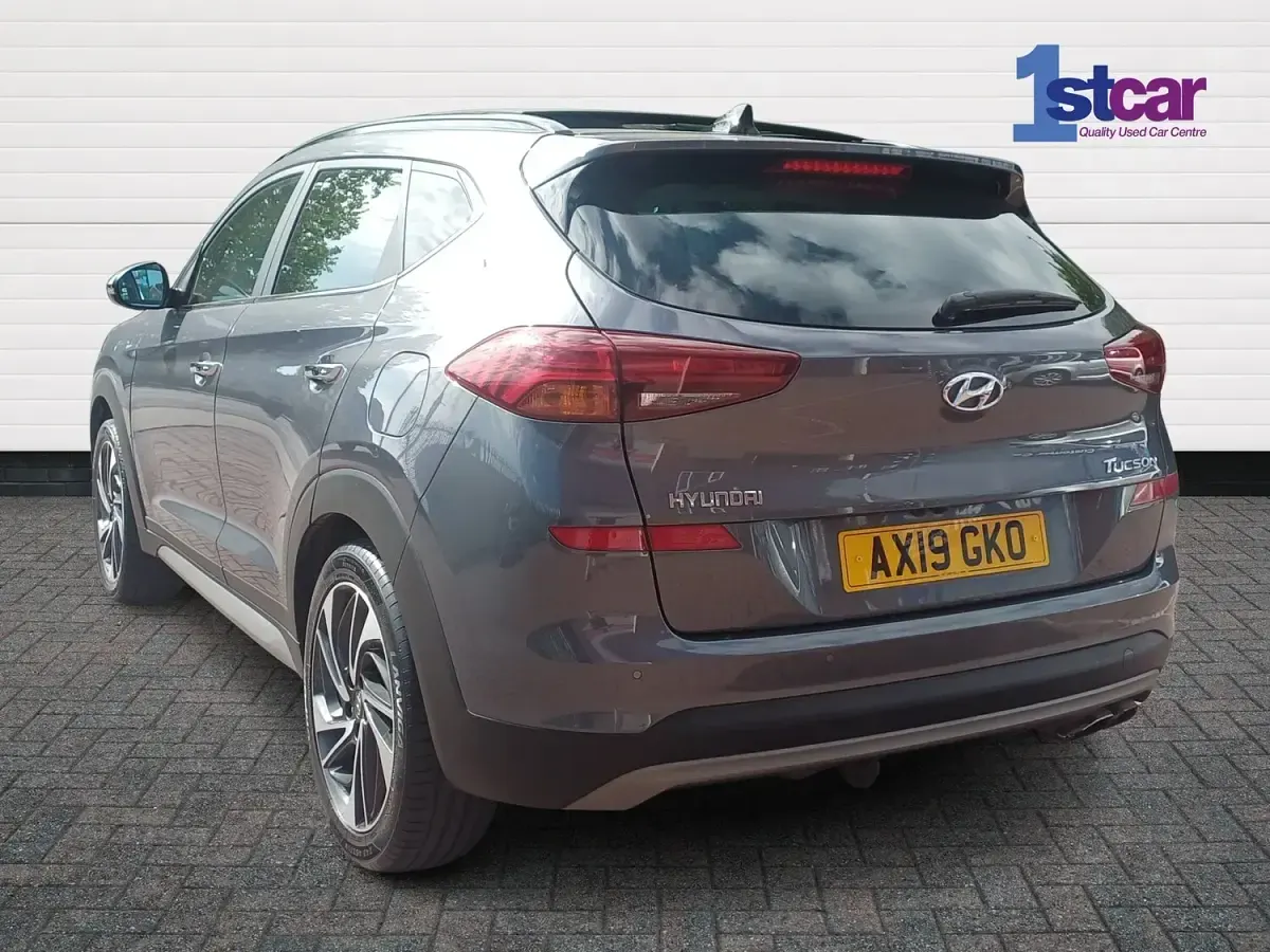 Used Hyundai Tucson Premium SE 177 HP (130 kW) 2019 Grey SUV