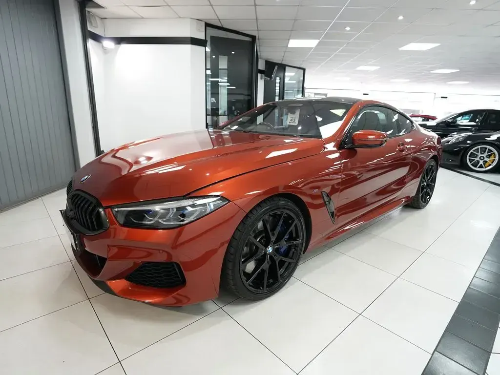 Used BMW M850 Comfort Edition 530 HP (389 kW) 2020 Orange Coupe