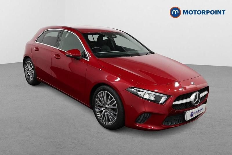 Red Used 2022 Mercedes A180 Executive Hatchback | £21,899 (Fair price) - Image 1/4