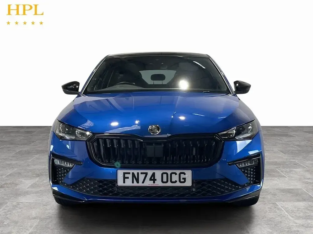 Used Skoda Scala Monte Carlo 116 HP (85 kW) 2024 Blue Hatchback