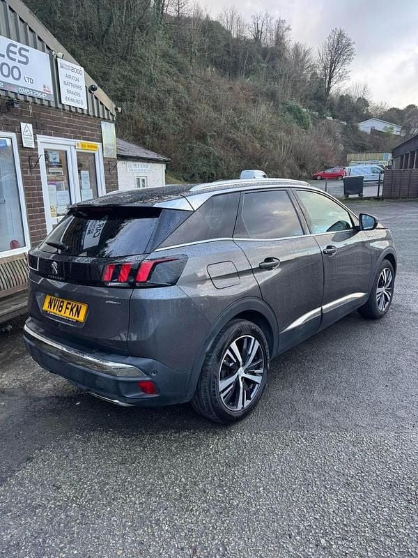 Used Peugeot 3008 GT-line 2018 Grey Hatchback