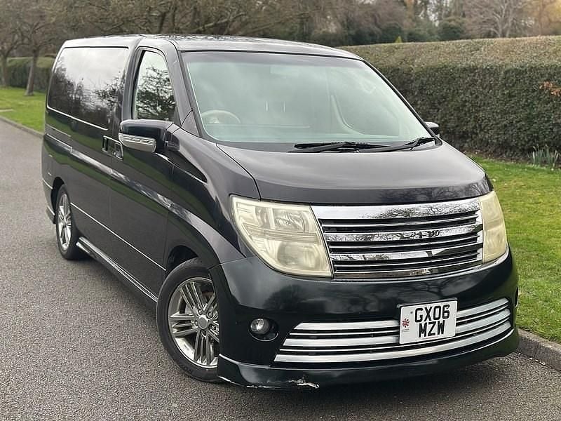 Used Nissan Elgrand 2021 Black MPV