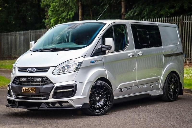 Silver Used 2018 Ford Transit Custom Sport Van | £33,750 - Image 1/4