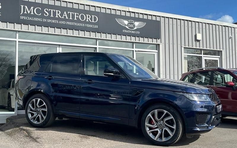 Used Land Rover Range Rover Sport Autobiography Dynamic 404 HP (297 kW) 2021 Blue SUV