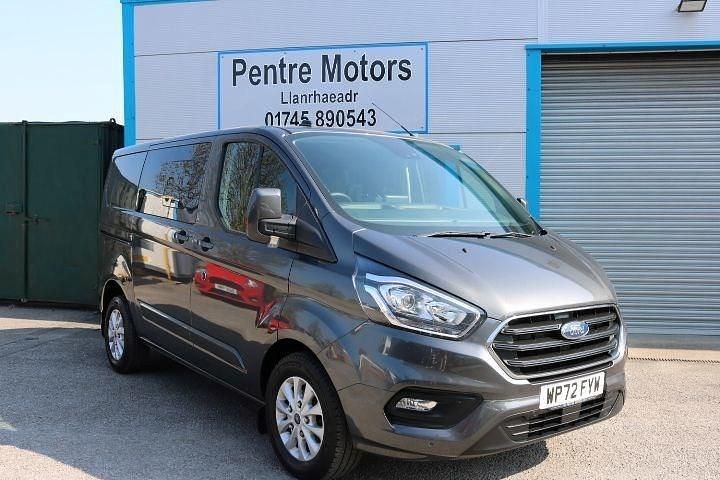 Grey Used 2022 Ford Transit Custom Limited Van | £27,995 (A bit pricey) - Image 1/4