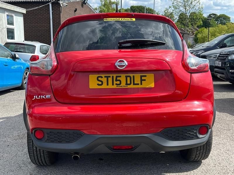 Used Nissan Juke Acenta 2015 Red SUV