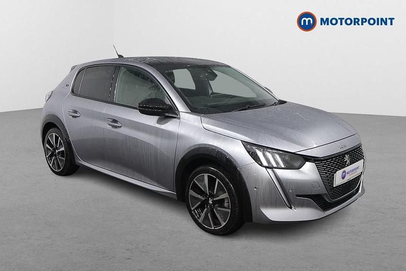 Used Peugeot e-208 GTi 100 kW (136 HP) 2021 Grey Hatchback