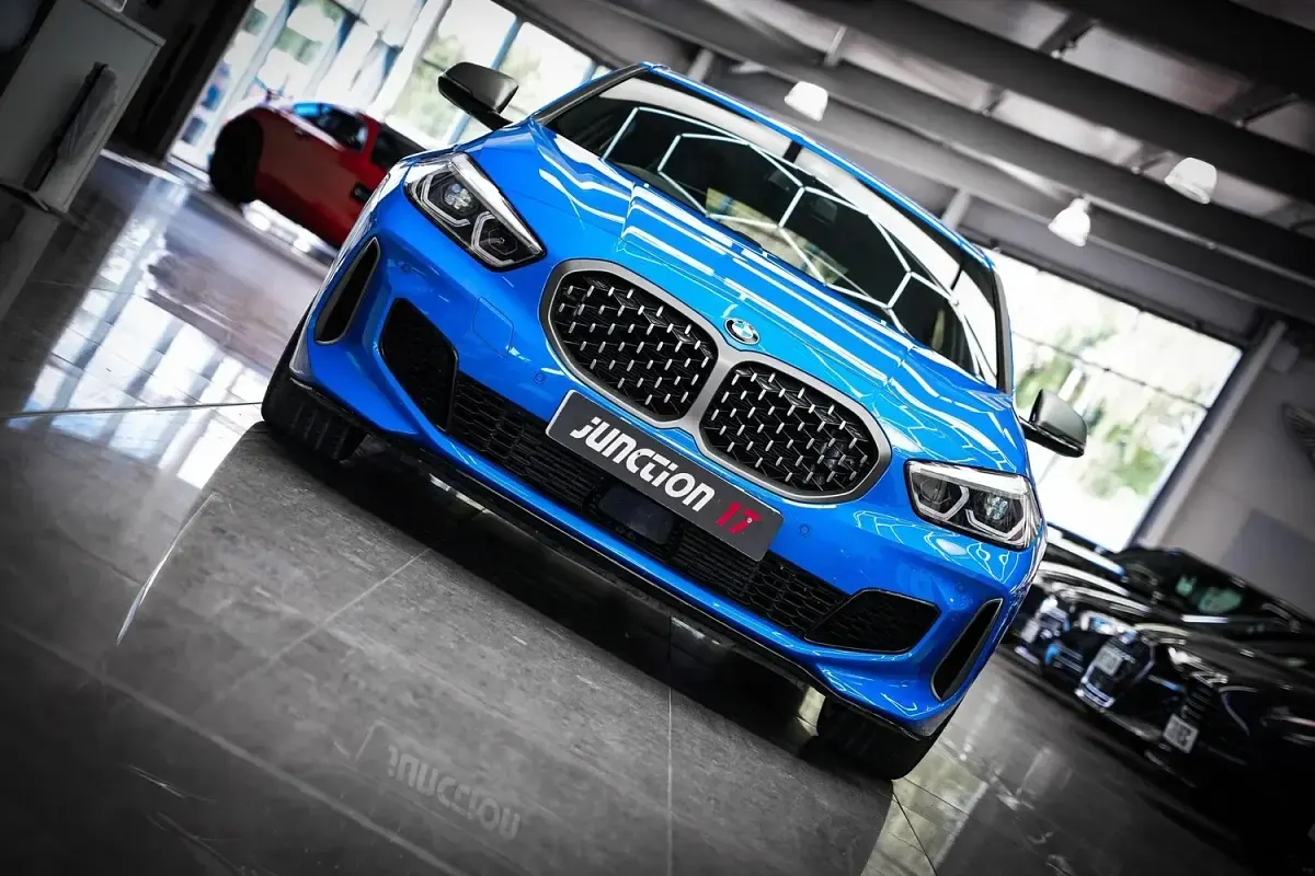Used BMW M135 Sport Line 2021 Blue Hatchback