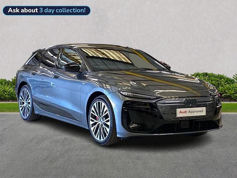 Grey Used 2025 Audi A6 e-tron Performance Estate | £50,930 (Super price) - Image 1/4