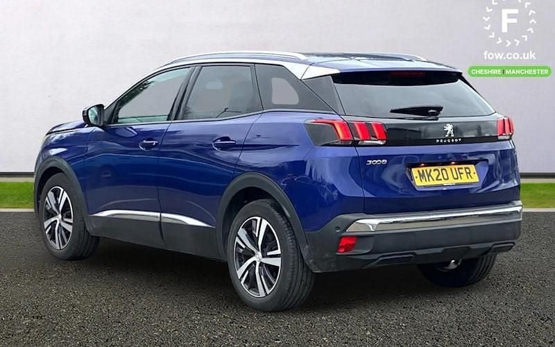 Used Peugeot 3008 Allure 131 HP (96 kW) 2020 Blue SUV