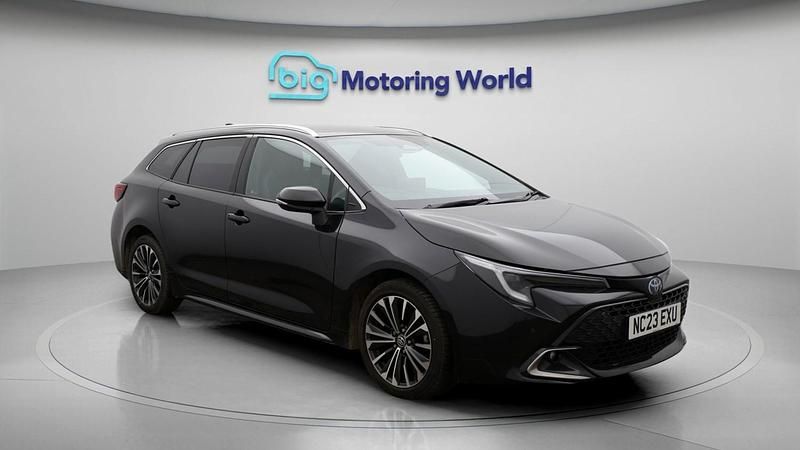 Black Used 2023 Toyota Corolla Design Estate | £19,500 (Fair price) - Image 1/4