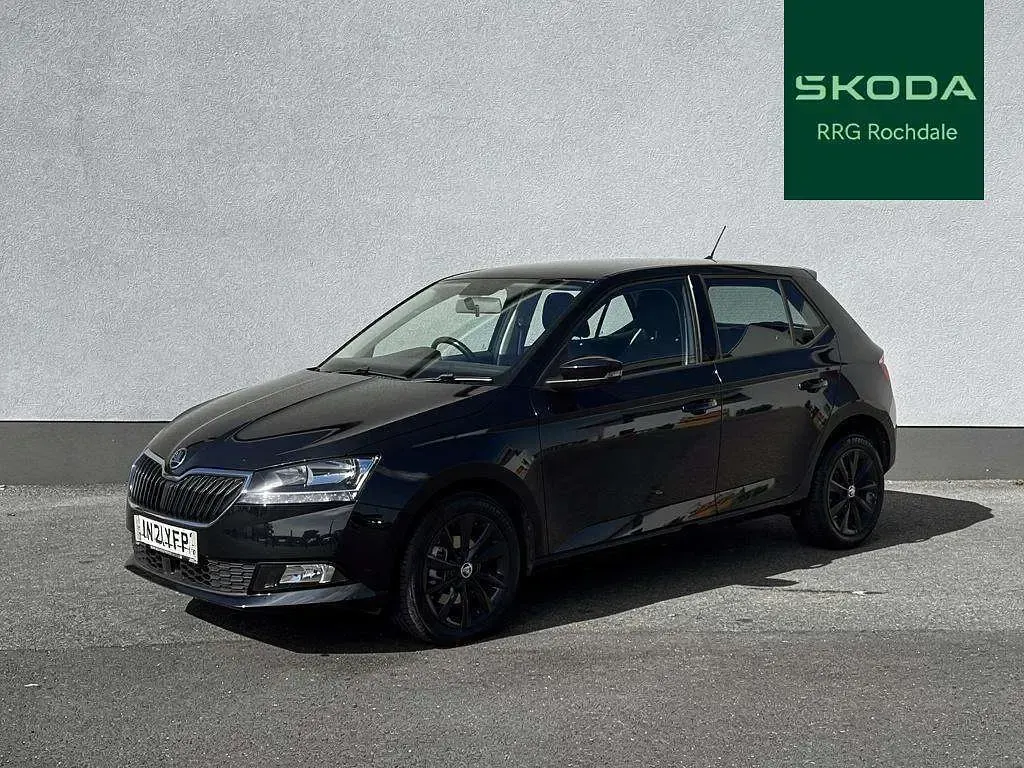 Used Skoda Fabia Colour Edition 94 HP (69 kW) 2021 Crystal black metallic Hatchback