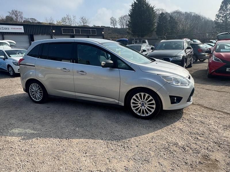 Used Ford Grand C-Max Titanium 125 HP (91 kW) 2013 Silver MPV
