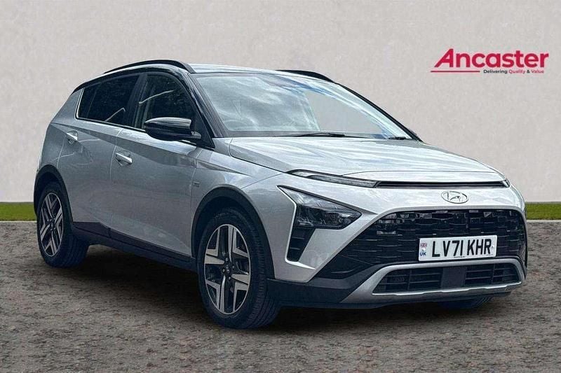 Silver Used 2021 Hyundai Bayon Ultimate SUV | £14,499 (Fair price) - Image 1/4