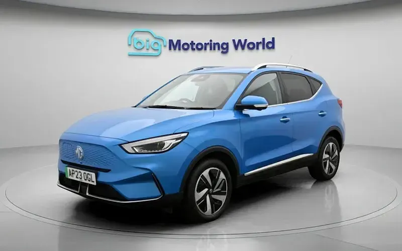 Used MG ZS Trophy Connect 114 kW (156 HP) 2022 Blue SUV