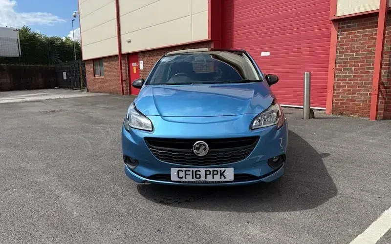Used Vauxhall Corsa Edition 75 HP (55 kW) 2016 Blue Hatchback