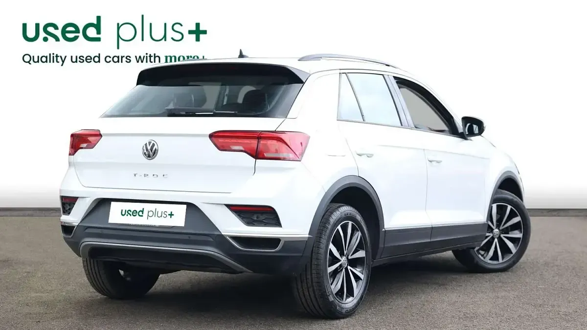 Used VW T-Roc SE 115 HP (84 kW) 2019 White SUV