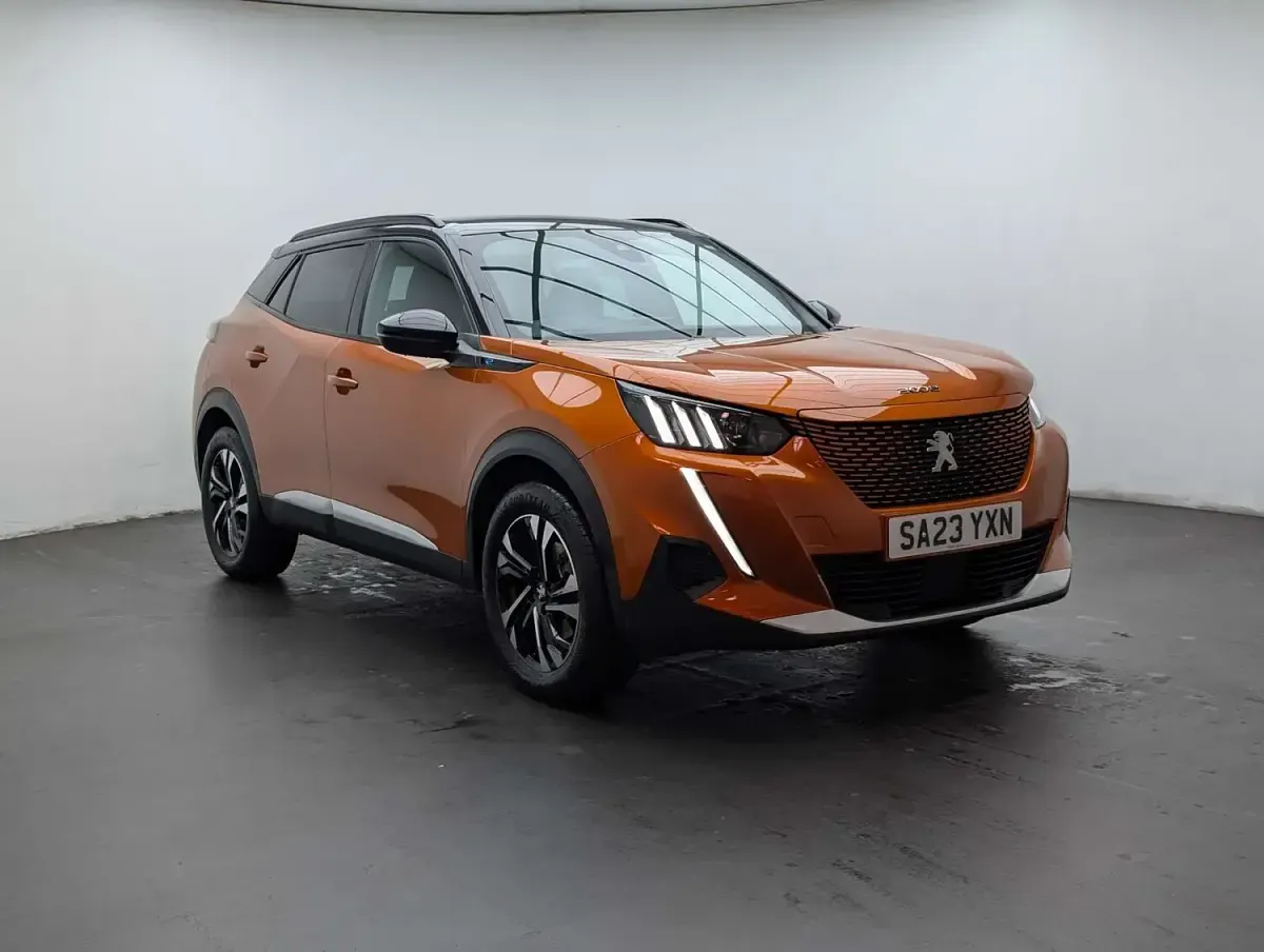Used Peugeot e-2008 GT 2023 Orange SUV
