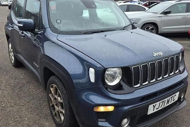 Used Jeep Renegade Longitude 120 HP (88 kW) 2021 Blue SUV