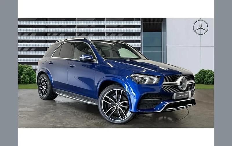 Used Mercedes GLE350 AMG line 267 HP (196 kW) 2021 Blue SUV