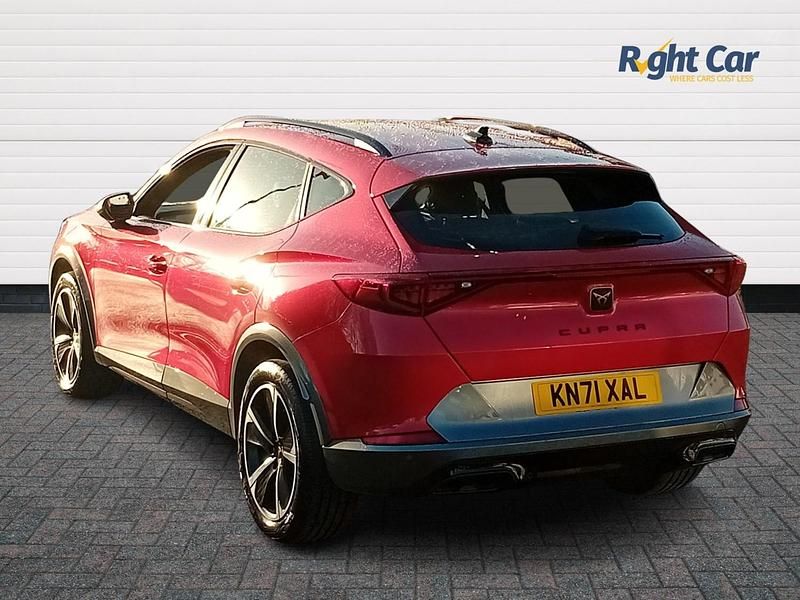 Used Cupra Formentor 204 HP (150 kW) 2021 Red SUV