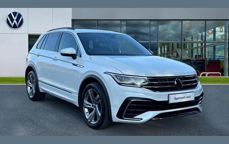Used VW Tiguan R-line Edition 147 HP (108 kW) 2024 White SUV
