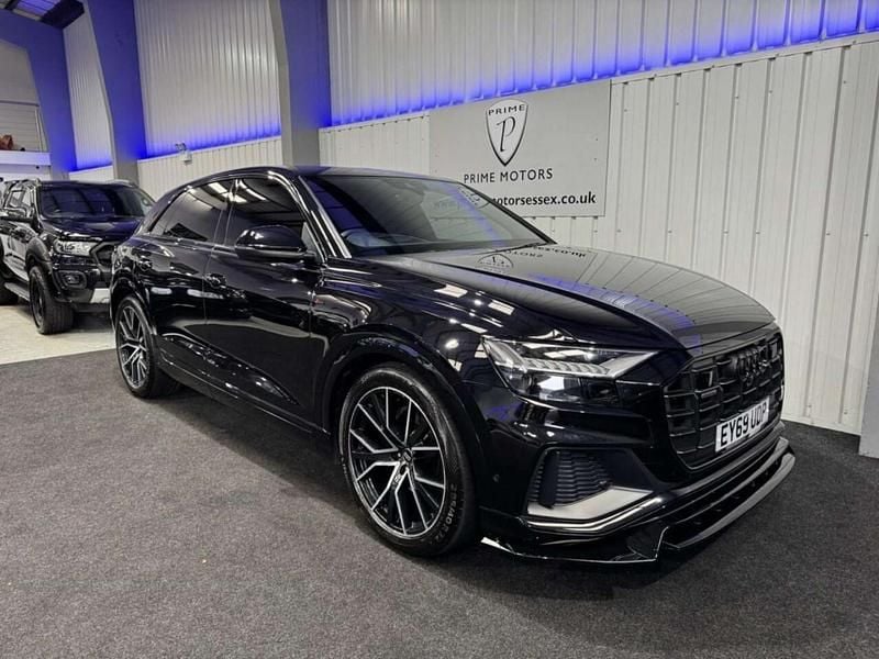 Black Used 2019 Audi Q8 Advanced SUV | £42,489 (Good price) - Image 1/4