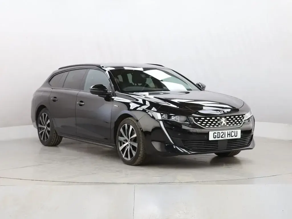 Used Peugeot 508 SW GT-line 130 HP (95 kW) 2021 Black Estate