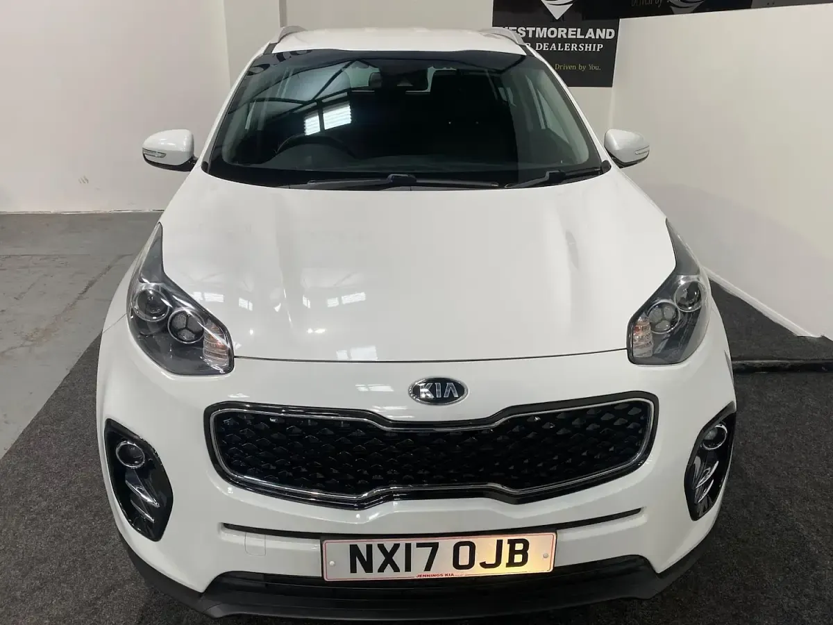 Used Kia Sportage 130 HP (95 kW) 2017 White SUV