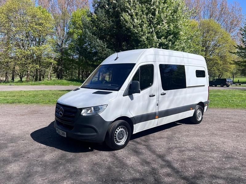 Begagnad Mercedes Sprinter 2019 Vit Van