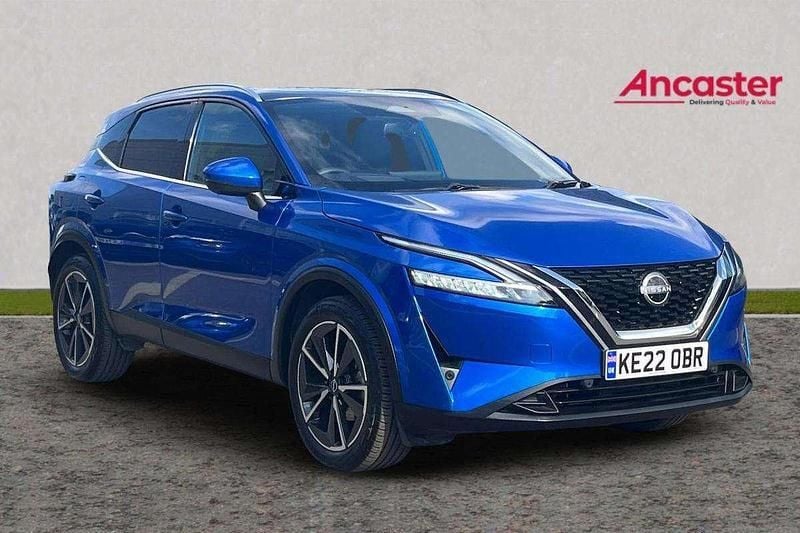 Blue Used 2022 Nissan Qashqai Tekna SUV | £23,475 (Expensive) - Image 1/4