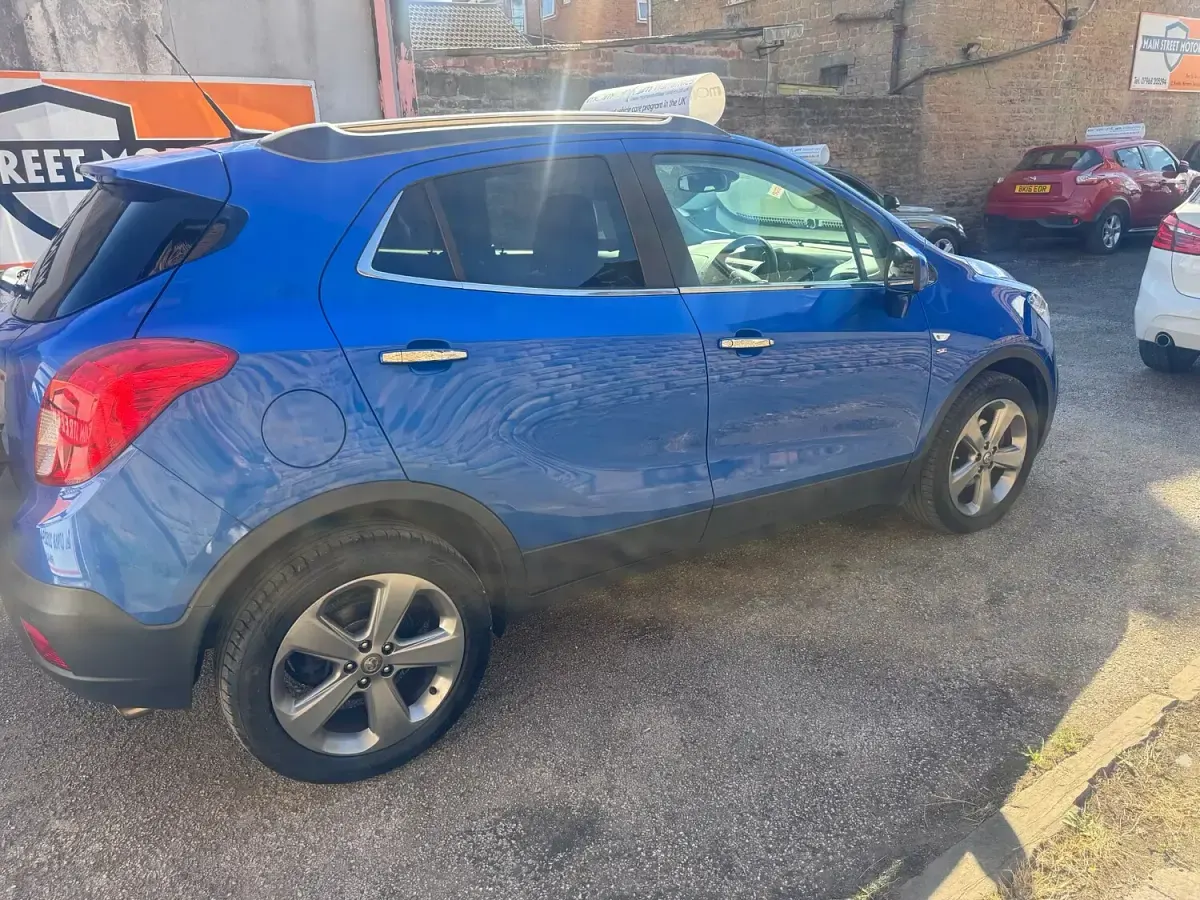 Used Vauxhall Mokka 115 HP (84 kW) 2014 Blue SUV