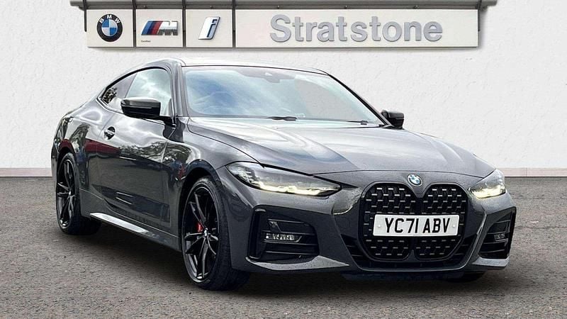 Grey Used 2021 BMW 430 M Sport Coupe | £33,999 (Fair price) - Image 1/3
