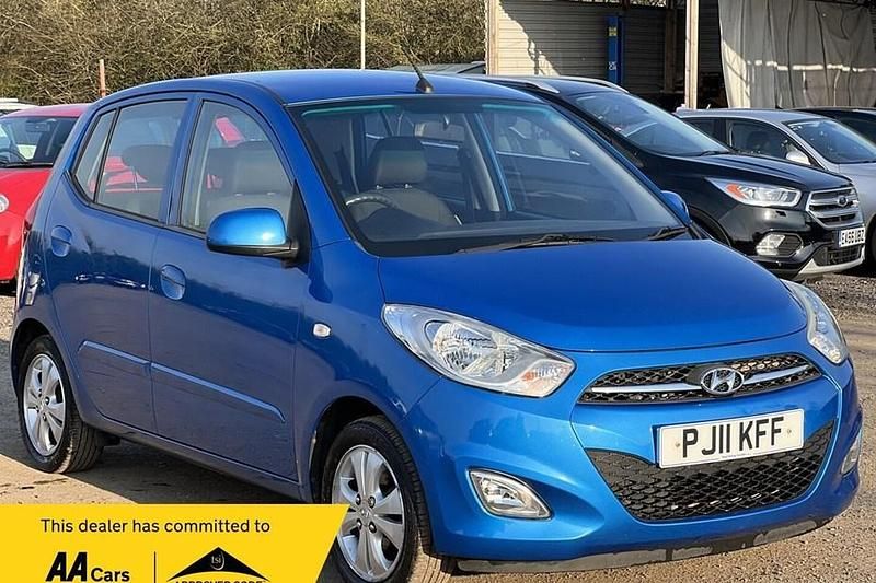 Used Hyundai i10 Active 86 HP (63 kW) 2011 Blue Hatchback