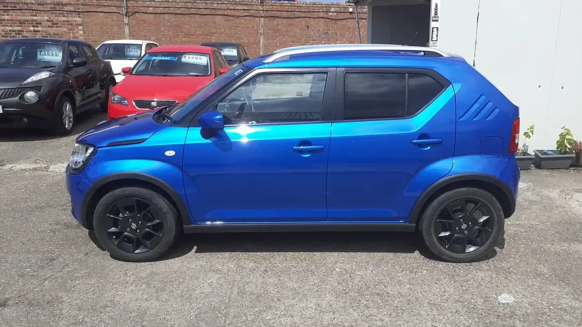 Used Suzuki Ignis SZ-T 90 HP (66 kW) 2018 Blue SUV