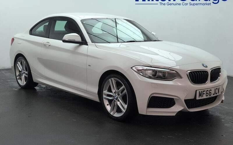 White Used 2016 BMW 218 M Sport Coupe | £13,200 (Fair price) - Image 1/4