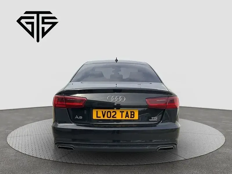 Used Audi A6 Black Edition 190 HP (139 kW) 2017 Black Sedan